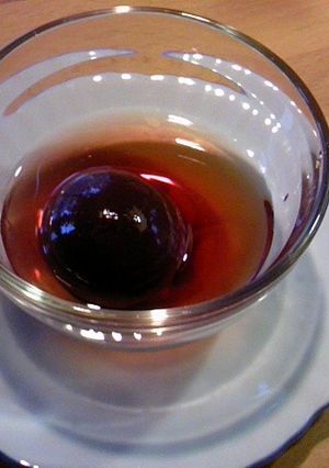 梅の赤ワイン煮-レシピのメイン写真