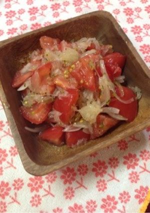トマトとグレフルのマリネ-レシピのメイン写真