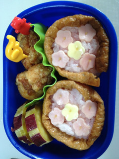 幼稚園のお弁当に☆かわいいあじさい弁当-レシピのメイン写真