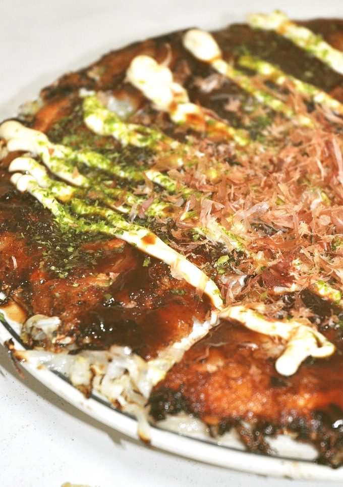 サクとろ＃片面焼きお好み焼き＃-レシピのメイン写真