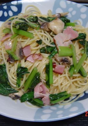 青菜が沢山食べられるパスタ-レシピのメイン写真