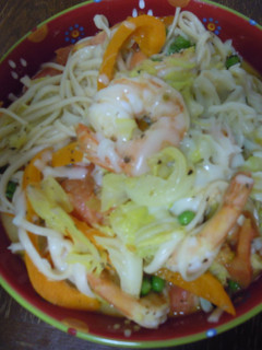 うどんでパスタ-レシピのメイン写真