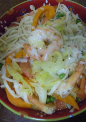 うどんでパスタ-レシピのメイン写真