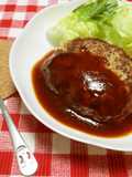 簡単♡ヘルシー！ふわふわ豆腐ハンバーグ