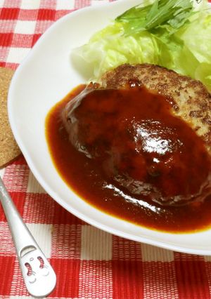 簡単♡ヘルシー！ふわふわ豆腐ハンバーグ-レシピのメイン写真
