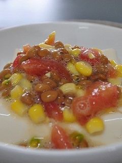 納豆トマト奴-レシピのメイン写真