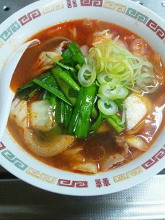 辛いラーメン醤油味-レシピのメイン写真