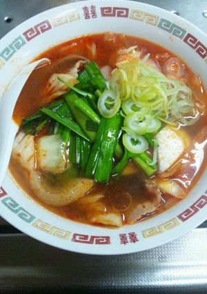 辛いラーメン醤油味-レシピのメイン写真