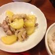 鶏肉とポテトのマスタード炒め