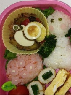 キャラ弁カンタンおにぎり19てるてる坊主-レシピのメイン写真