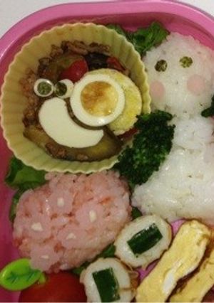 キャラ弁カンタンおにぎり19てるてる坊主-レシピのメイン写真