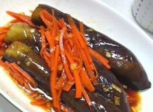 にんじんも美味しい！ナスの中華風-レシピのメイン写真