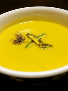 カボチャの豆乳スープ(ポタージュ)-レシピのメイン写真