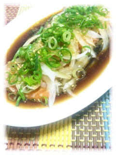 ☆うまぁ〜いサーモンの玉葱塩ポン酢☆-レシピのメイン写真
