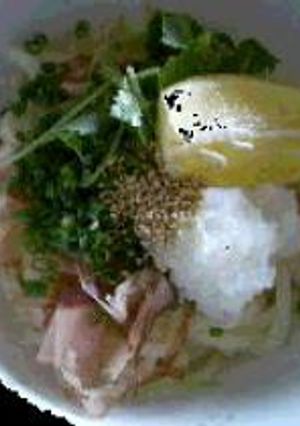 簡単！冷しレモンうどん-レシピのメイン写真