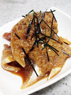 【超簡単】ゴマあじ【刺身何でもO.K.】-レシピのメイン写真