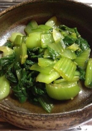 青梗菜の中華風お浸し-レシピのメイン写真