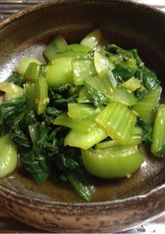 青梗菜の中華風お浸し-レシピのメイン写真