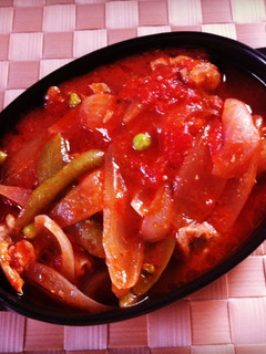 子供も大絶賛!チキンのトマト煮込み♡-レシピのメイン写真