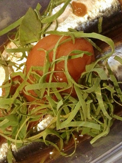 簡単♪3分!いわしの梅煮-レシピのメイン写真