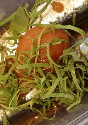 簡単♪3分！いわしの梅煮-レシピのメイン写真
