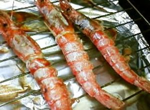 有頭エビの簡単塩焼き（１本９８円ぐらい）-レシピのメイン写真