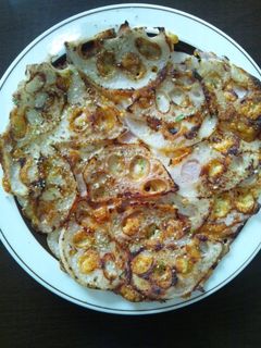 レンコンのチーズ挟み焼き-レシピのメイン写真