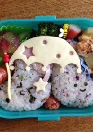 作り置きキャラ弁 かさ♬-レシピのメイン写真