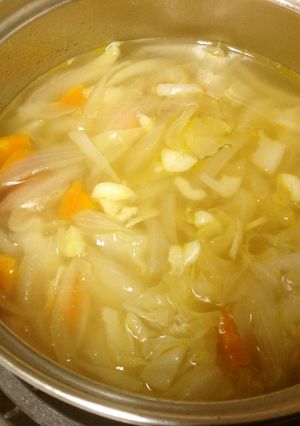 優しい野菜ガーリックスープ-レシピのメイン写真