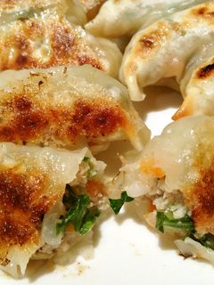 *栄養たっぷり小松菜ギョウザ*-レシピのメイン写真