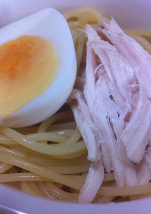 ポン酢でパスタ-レシピのメイン写真