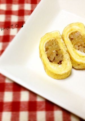 お弁当にぴったり♡とん平焼き風♪卵焼き-レシピのメイン写真