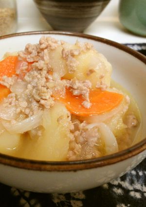 ＊あっさり＊塩そぼろ肉じゃが＊-レシピのメイン写真