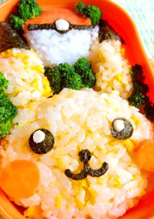 ポケモンのピカチュウ簡単キャラ弁♪-レシピのメイン写真
