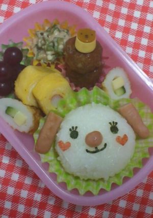 ☆キャラ弁☆...わんこ-レシピのメイン写真