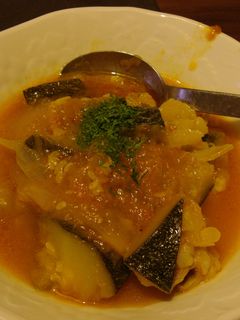 ズッキーニとモツのトマト煮込み-レシピのメイン写真
