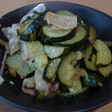 ズッキーニの豚塩炒め