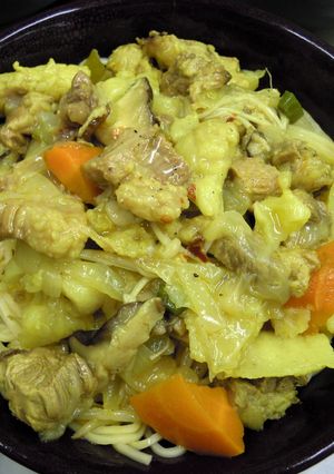 冷やしカレータンメン（200円ランチ）-レシピのメイン写真