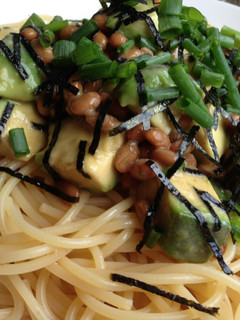 アボカド納豆パスタ~10分で簡単♪-レシピのメイン写真