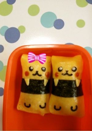 オムライスになった♡ピカチュウ☆キャラ弁-レシピのメイン写真