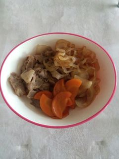 お弁当に簡単☆豚肉のすき煮-レシピのメイン写真