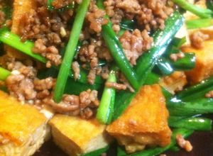 簡単＊旨い＊厚揚げとニラと挽肉の中華炒め-レシピのメイン写真