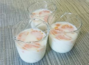 簡単！みかん入りさわやか牛乳プリン-レシピのメイン写真