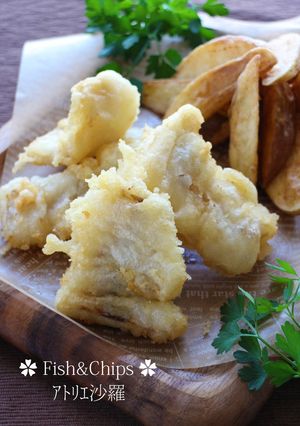 再現♪英国伝統の味✿フィッシュ＆チップス-レシピのメイン写真