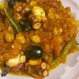 ひよこ豆と蛸のトマト煮