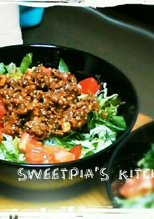 沖縄☆Taco Rice(ﾀｺﾗｲｽ)♡-レシピのメイン写真