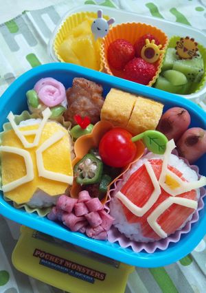 ☆キャラ弁☆仮面ライダーウィザード-レシピのメイン写真