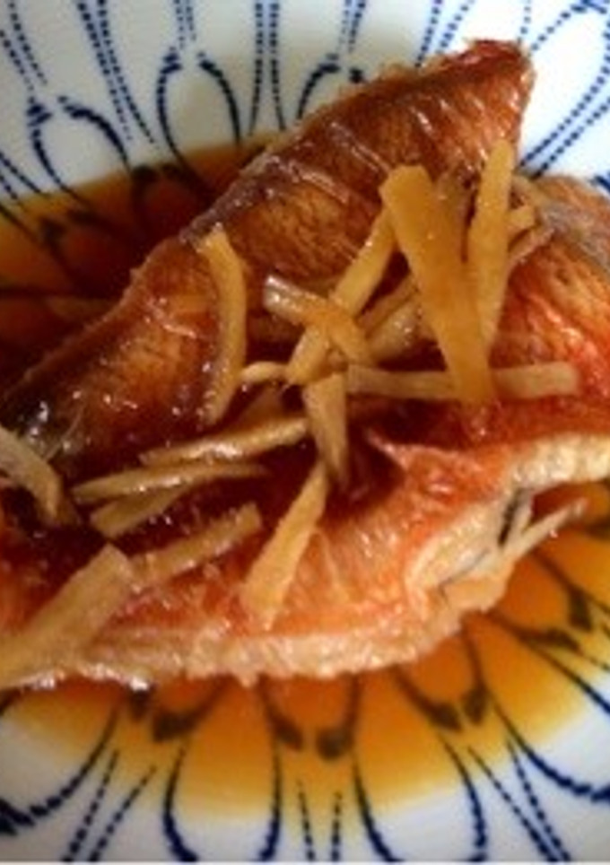 めんつゆで簡単！赤魚の煮付け☆-レシピのメイン写真