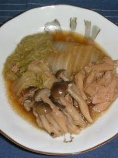 ツナと白菜の煮物-レシピのメイン写真