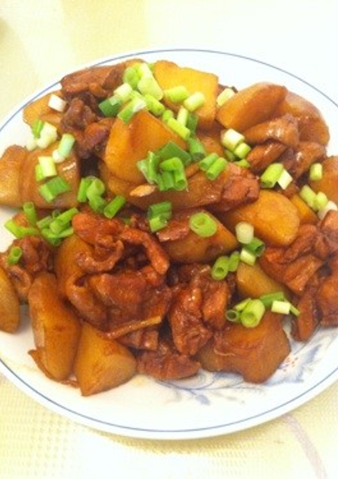 鶏肉とじゃがいもの中華風煮物-レシピのメイン写真